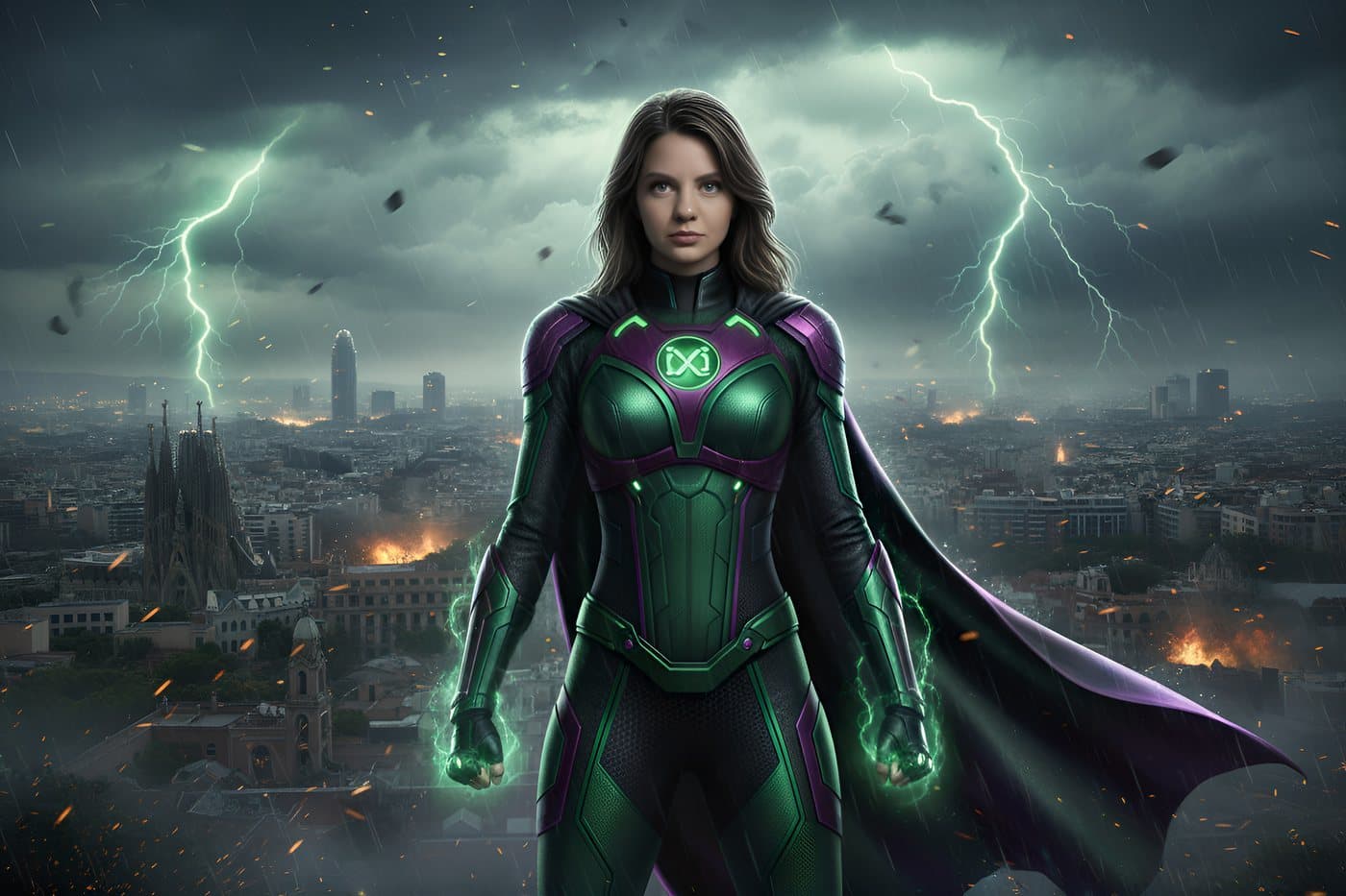 Heroína generada por inteligencia artificial en el fotomatón