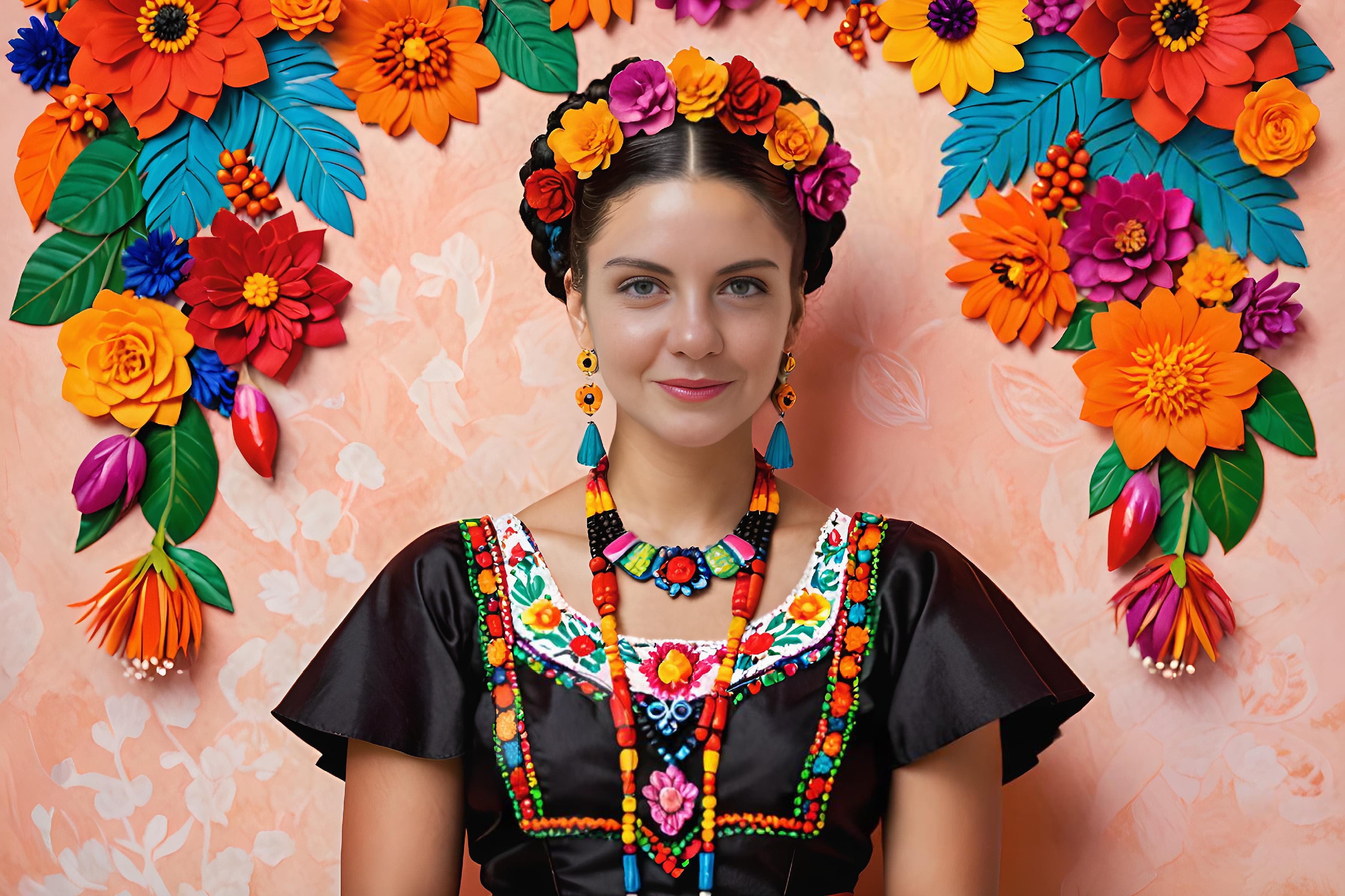 Frida Kahlo AI style